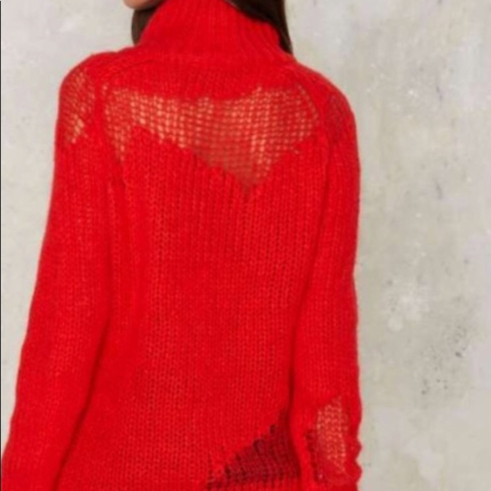 Red sweater by Glamorous @ nastygal